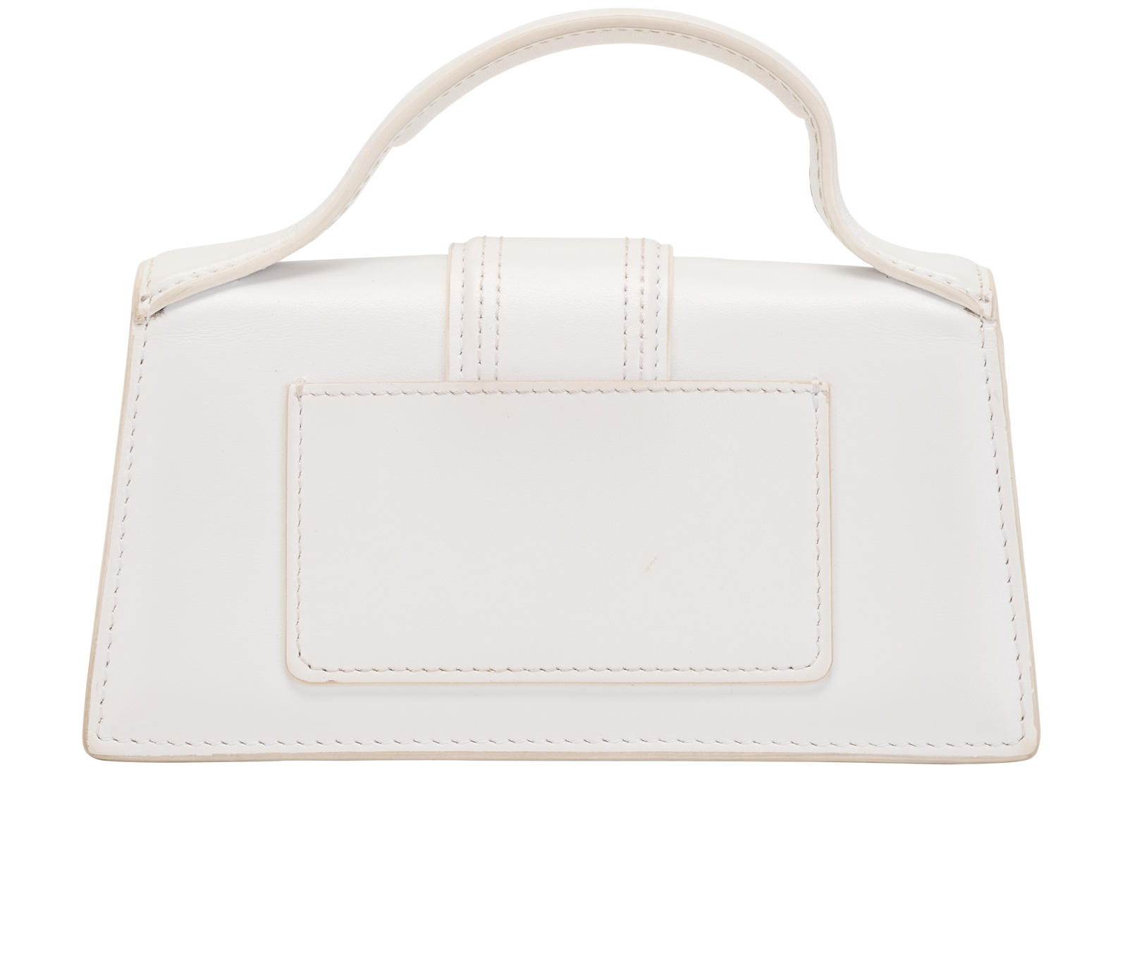 The Bambino, &pound;175, Handbags, White, Leather, Back view